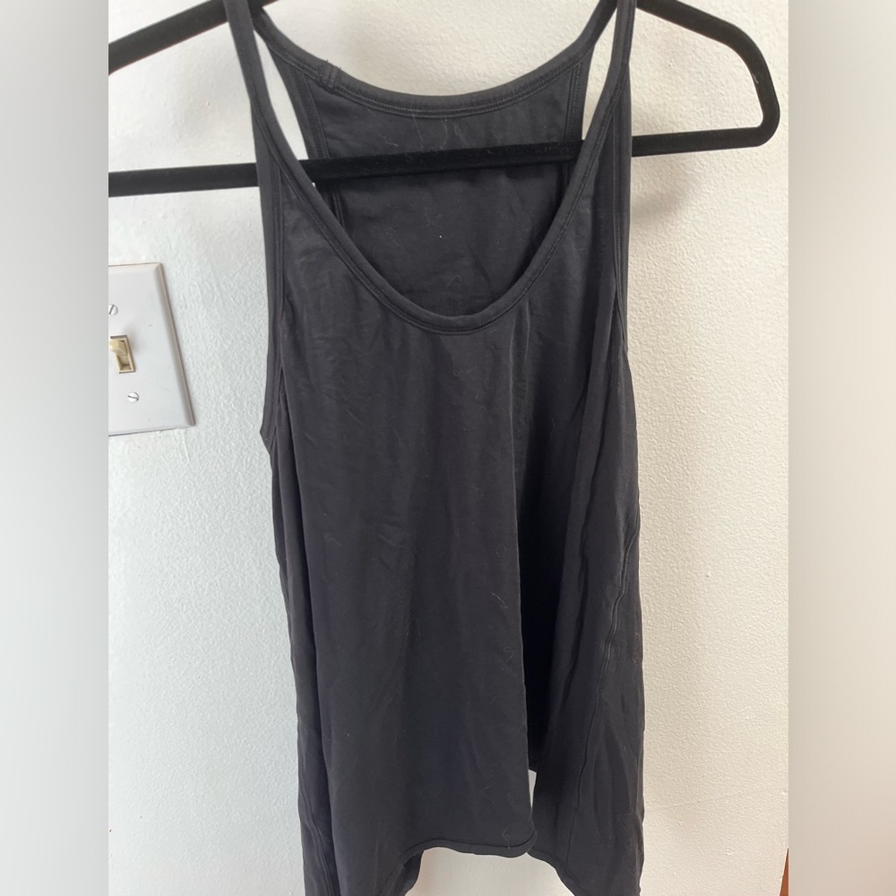 Lululemon Black Tank Top Size 6